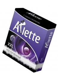 Презервативы Arlette XXL увеличенного размера - 3 шт. - Arlette - купить с доставкой во Владивостоке
