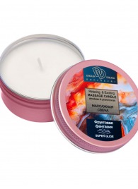 Массажная свеча  Фруктовая фантазия - БиоМед - купить с доставкой во Владивостоке