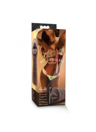 Коричневый мастурбатор-ротик Heather - Blush Novelties - во Владивостоке купить с доставкой