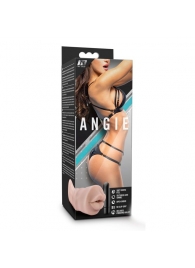 Телесный мастурбатор-ротик Angie - Blush Novelties - во Владивостоке купить с доставкой