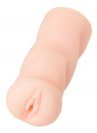 Телесный мастурбатор-вагина из реалистичного на ощупь материала - Toyfa Basic - во Владивостоке купить с доставкой