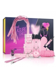 Розовый эротический набор Pink Pleasure - Secret Pleasure Chest - купить с доставкой во Владивостоке