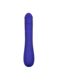 Фиолетовый вибратор с электростимуляцией Intimate E-Stimulator Petite Wand - 18,5 см. - California Exotic Novelties - купить с доставкой #SOTBIT_REGIONS_UF_V_REGION_NAME#