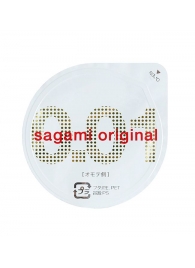 Супертонкий презерватив Sagami Original 0.01 - 1 шт. - Sagami - купить с доставкой во Владивостоке
