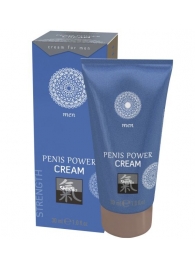 Возбуждающий крем для мужчин Penis Power Cream - 30 мл. - Shiatsu - купить с доставкой во Владивостоке