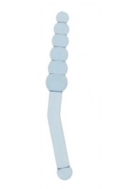 Голубая анальная ёлочка с ручкой Anal Angler - 23 см. - Seven Creations