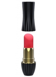 Клиторальный стимулятор-помада LIPSTICK - 9,3 см. - Dream Toys - купить с доставкой во Владивостоке