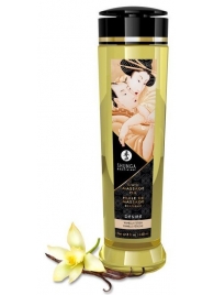 Массажное масло с ароматом ванили Desire - 240 мл. - Shunga - купить с доставкой во Владивостоке