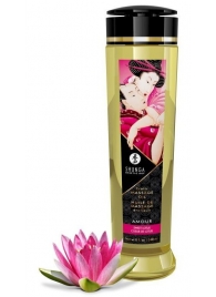 Массажное масло с ароматом цветов лотоса Amour - 240 мл. - Shunga - купить с доставкой во Владивостоке