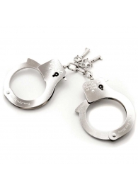 Металлические наручники Metal Handcuffs - Fifty Shades of Grey - купить с доставкой во Владивостоке