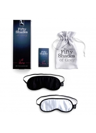 Набор из двух масок на глаза Soft Blindfold Twin Pack - Fifty Shades of Grey - купить с доставкой во Владивостоке