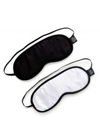 Набор из двух масок на глаза Soft Blindfold Twin Pack - Fifty Shades of Grey - купить с доставкой во Владивостоке