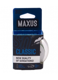 Классические презервативы в пластиковом кейсе MAXUS Classic - 3 шт. - Maxus - купить с доставкой во Владивостоке