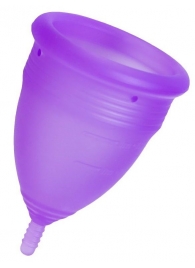 Фиолетовая менструальная чаша Lila L - Eromantica - купить с доставкой во Владивостоке