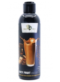 Интимный гель-смазка JUICY FRUIT с ароматом молочного шоколада - 200 мл. - БиоМед - купить с доставкой во Владивостоке