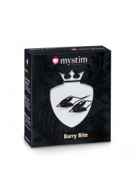 Электрические зажимы на соски Barry Bite - MyStim - купить с доставкой во Владивостоке