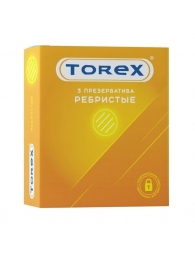 Текстурированные презервативы Torex  Ребристые  - 3 шт. - Torex - купить с доставкой во Владивостоке