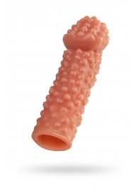 Реалистичная насадка на пенис с бугорками - 16,5 см. - KOKOS - во Владивостоке купить с доставкой