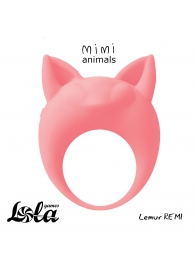 Оранжевое эрекционное кольцо Lemur Remi - Lola Games - во Владивостоке купить с доставкой