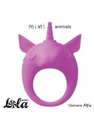 Фиолетовое эрекционное кольцо Unicorn Alfie - Lola Games - во Владивостоке купить с доставкой