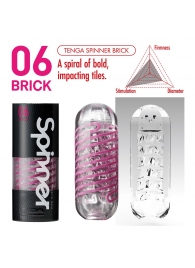 Мастурбатор SPINNER Brick - Tenga - во Владивостоке купить с доставкой