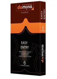 Презервативы с увеличенным количеством смазки DOMINO Easy Entry - 6 шт. - Domino - купить с доставкой во Владивостоке