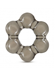 Дымчатое эрекционное кольцо Stay Hard Thick Bead Cock Ring - Blush Novelties - во Владивостоке купить с доставкой