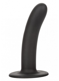 Черный анальный стимулятор Silicone Smooth Probe - 15,25 см. - California Exotic Novelties - купить с доставкой во Владивостоке
