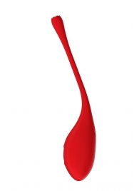 Красный вагинальный шарик METIS на шнурке с кристаллом - Dream Toys