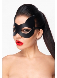 Черная маска  Кошечка  с ушками - Джага-Джага - купить с доставкой во Владивостоке