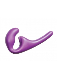 Фиолетовый безремневой страпон Seduction - 20,5 см. - Lola Games - купить с доставкой во Владивостоке