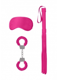 Розовый набор для бондажа Introductory Bondage Kit №1 - Shots Media BV - купить с доставкой во Владивостоке