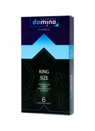 Презервативы увеличенного размера DOMINO Classic King size - 6 шт. - Domino - купить с доставкой во Владивостоке