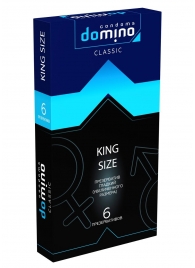 Презервативы увеличенного размера DOMINO Classic King size - 6 шт. - Domino - купить с доставкой во Владивостоке