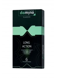 Презервативы с пролонгирующим эффектом DOMINO Classic Long action - 6 шт. - Domino - купить с доставкой во Владивостоке