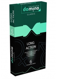 Презервативы с пролонгирующим эффектом DOMINO Classic Long action - 6 шт. - Domino - купить с доставкой во Владивостоке