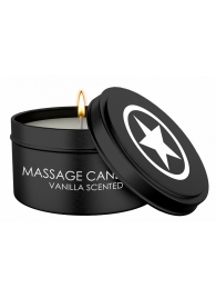 Массажная свеча с ароматом ванили Massage Candle - Shots Media BV - купить с доставкой во Владивостоке