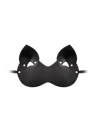 Закрытая черная маска  Кошка - Штучки-дрючки - купить с доставкой во Владивостоке