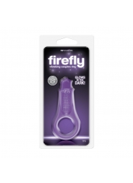 Фиолетовое эрекционное кольцо Firefly Couples Ring - NS Novelties - во Владивостоке купить с доставкой