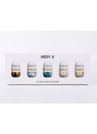 Набор из 5 мастурбаторов Hedy X5 Mixed - Svakom - во Владивостоке купить с доставкой