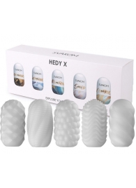 Набор из 5 мастурбаторов Hedy X5 Mixed - Svakom - во Владивостоке купить с доставкой