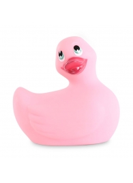 Розовый вибратор-уточка I Rub My Duckie 2.0 - Big Teaze Toys - купить с доставкой во Владивостоке