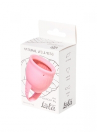 Розовая менструальная чаша Magnolia - 20 мл. - Lola Games - купить с доставкой во Владивостоке