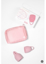 Набор из 2 розовых менструальных чаш Magnolia - Lola Games - купить с доставкой во Владивостоке