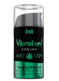 Жидкий интимный гель с эффектом вибрации Vibration! Ganjah - 15 мл. - INTT - купить с доставкой во Владивостоке