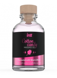 Массажный гель с согревающим эффектом Cotton Candy - 30 мл. - INTT - купить с доставкой во Владивостоке
