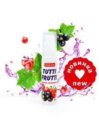 Гель-смазка Tutti-frutti со вкусом смородины - 30 гр. - Биоритм - купить с доставкой во Владивостоке