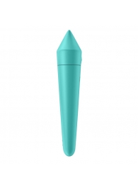 Бирюзовый мини-вибратор Ultra Power Bullet 8 - Satisfyer