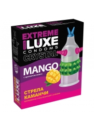 Стимулирующий презерватив  Стрела команчи  с ароматом ванили - 1 шт. - Luxe - купить с доставкой во Владивостоке