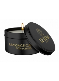 Массажная свеча с ароматом розы Massage Candle Rose Scented - 100 гр. - Shots Media BV - купить с доставкой во Владивостоке